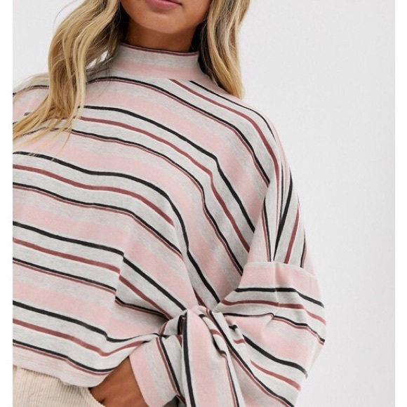 NWT Free People Balloon Sleeve Top - Picture 2 of 7